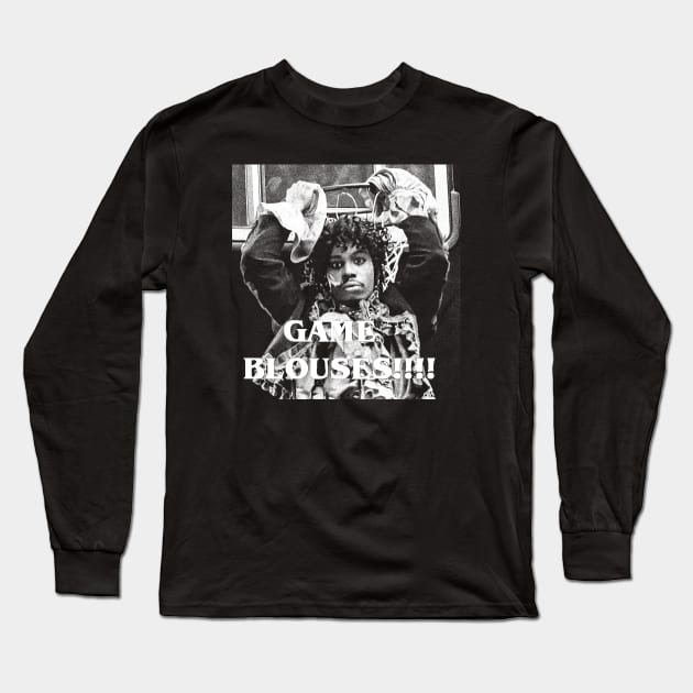 Black STYLE Dave Chappelle Game Blouses FInal Long Sleeve T-Shirt by olerajatepe